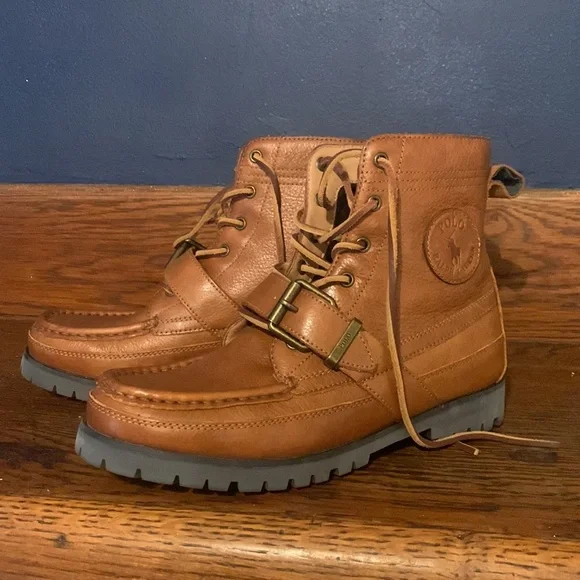 EUC Polo Ranger Boots (men’s 7.5) - Picture 6 of 14